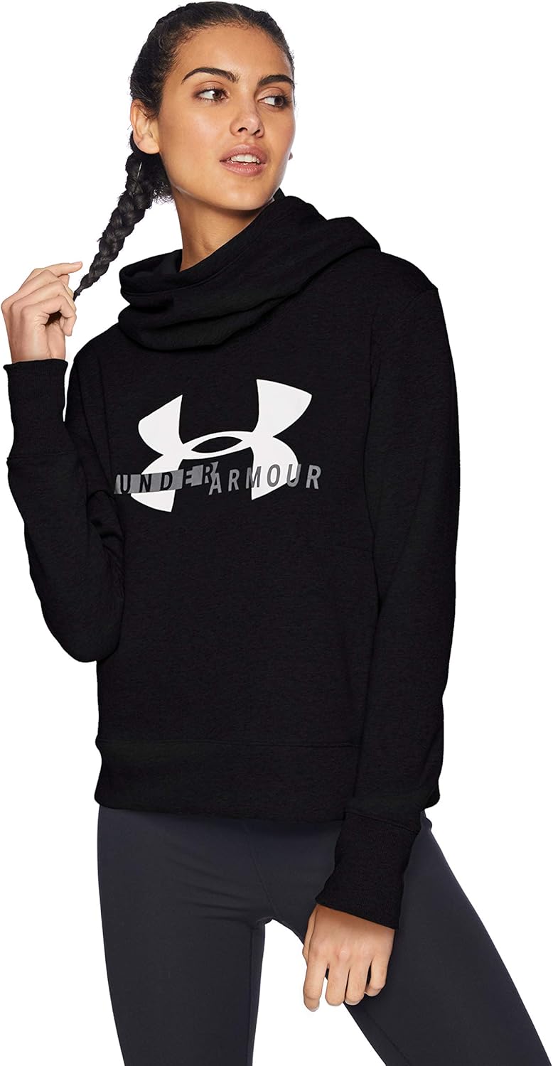 under armour 安德玛 女式连帽衫 运动风 棉绒带logo